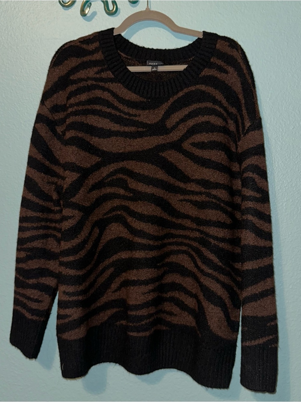 Tiger stripe sweater